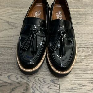 Franco Sarto patent leather loafers size 7.5